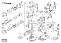 Bosch 3 611 J15 080 GBH 18V-36 C Cordless Hammer Drill Spare Parts